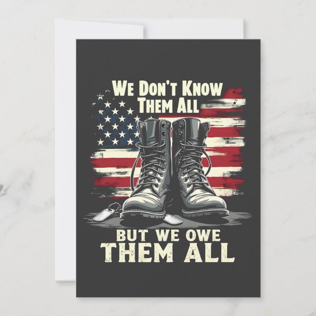 Wir kennen sie nicht alle, aber wir besitzen sie a save the date (Vorderseite)