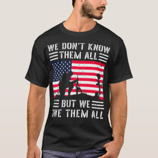 Wir kennen sie nicht alle, aber wir schulden sie a T-Shirt