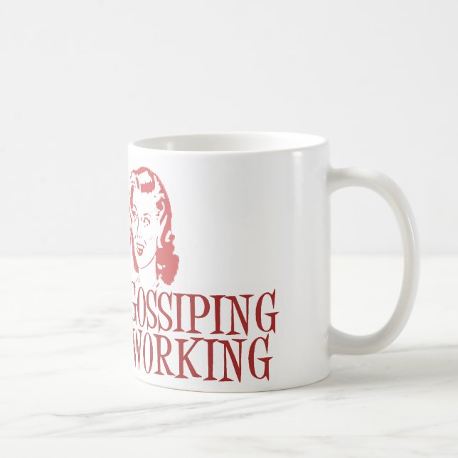 Wir klatschen nicht waren Vernetzung Tasse (Rechts)
