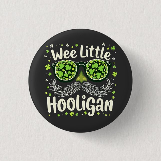 Wir kleiner Hooligan Button (Vorderseite)