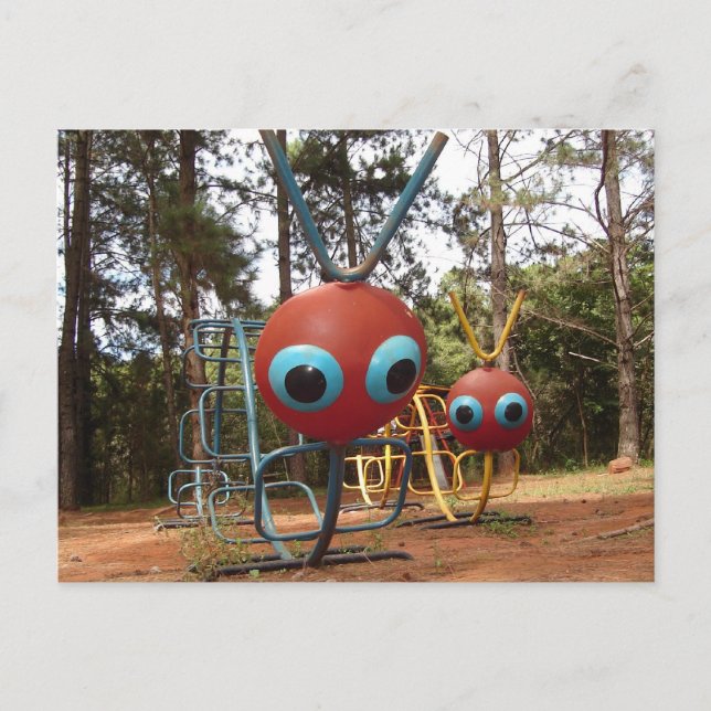 Wir kommen in die Postkarte des Friedens (Vorderseite)