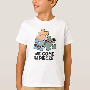Wir kommen in Pieces Funny Jigsaw Pub T-Shirt