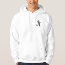 Wir kommen stärker Weiße Kapuzenjacke JT Flame Var
