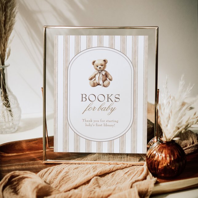 Wir können Babyduschbücher für Babysignatur abwart Poster (Von Creator hochgeladen)