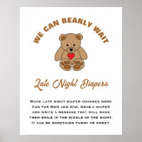 Wir können Babydusche frühzeitig abwarten