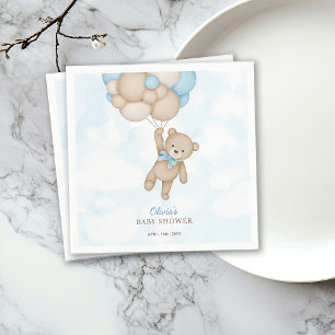 Wir können Babydusche frühzeitig abwarten Serviette