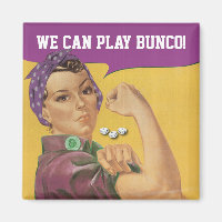 Wir können Bunco spielen!