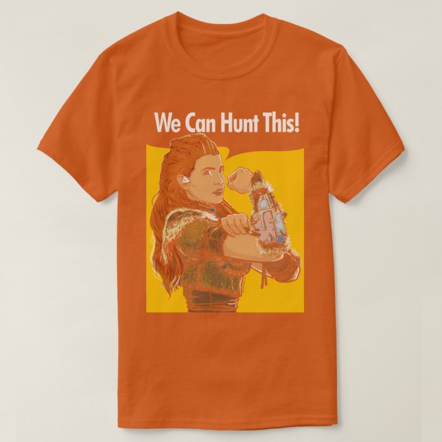 Wir können das jagen T-Shirt (Design vorne)