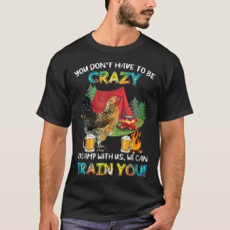 Wir können dich trainieren, Huhn T-Shirt