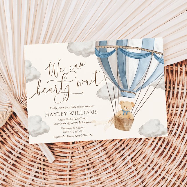 Wir können die Einladung eines Babyduschers abwart (Von Creator hochgeladen)