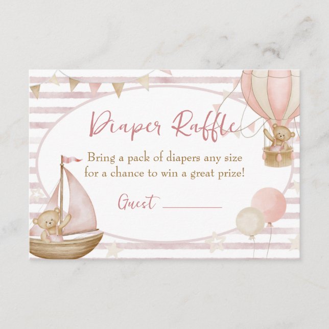 Wir können die Windeldrehkarte schon abwarten Begleitkarte (Vorderseite)