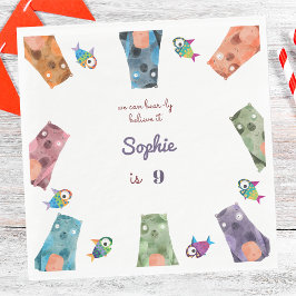 wir können ertragen glauben, dass es Teddy Geburts Serviette