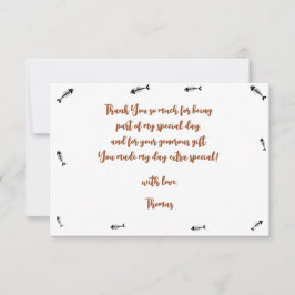 wir können es glauben Kindergeburtstag Dankeskarte