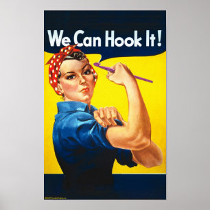 Wir können es häkeln! - Poster