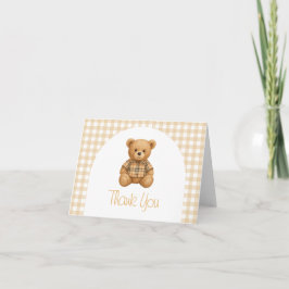 Wir können es kaum erwarten, Baby Shower Dankeskarte