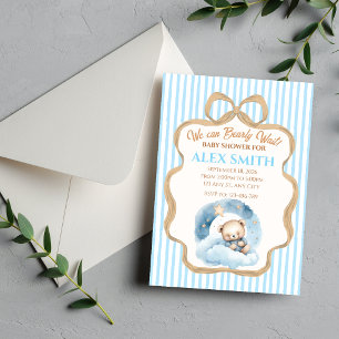 Wir können es kaum erwarten, Baby Shower Einladung