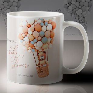 Wir können es kaum erwarten! Baby Shower Kaffeetas Kaffeetasse