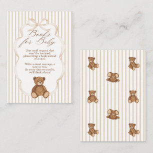 Wir können es kaum erwarten, elegante Babyparty Bu Begleitkarte