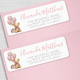 Wir können es kaum erwarten Pink Girl Babyparty