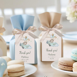 Wir können es kaum erwarten Teddybär-Flugzeug-Baby Geschenkanhänger