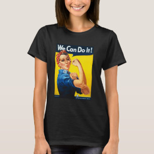 Wir können es machen, indem wir die Riveter Girl-P T-Shirt