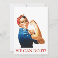 Wir können es machen Rosie Riveter Women Power II