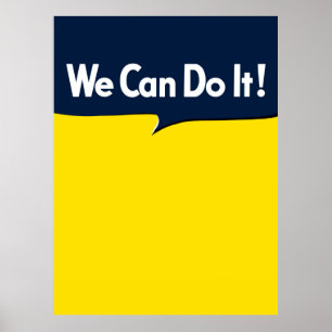 Wir können es machen, sagt Rosie Poster