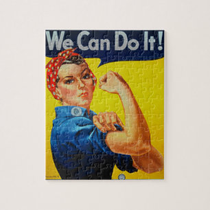 Wir können es mit dem Riveter machen Puzzle