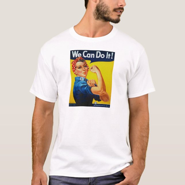 Wir können es mit dem Riveter machen T-Shirt (Vorderseite)