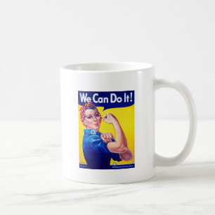 Wir können es mit dem Riveter machen Tasse