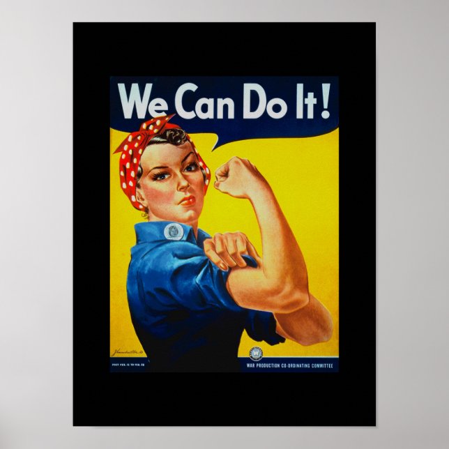 Wir können es mit dem Riveter Poster machen (Vorne)
