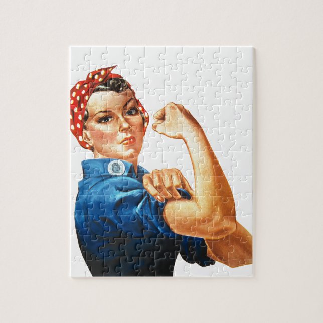 Wir können es Rosie machen, der Riveter Women Powe Puzzle (Vertikal)