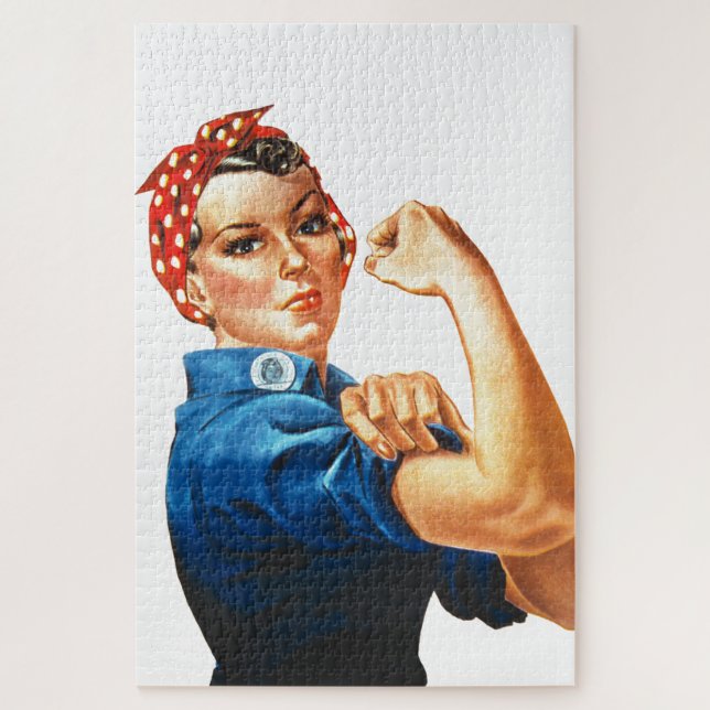 Wir können es Rosie machen, der Riveter Women Powe Puzzle (Vertikal)