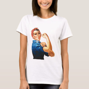 Wir können es Rosie machen, der Riveter Women Powe T-Shirt