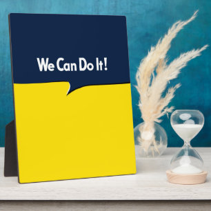 Wir können es Rosie machen Fotoplatte