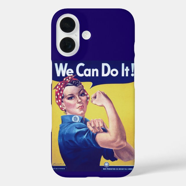 Wir können es Rosie machen, Riveter USA Staaten Case-Mate iPhone Hülle (Rückseite)