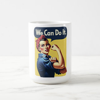 Wir können es tun | Feminismus Kaffeetasse