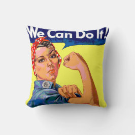 Wir können es tun kissen