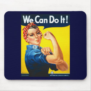 Wir können es tun mousepad