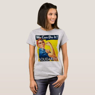 Wir können es tun - Rosie der Nieteneinschläger T-Shirt