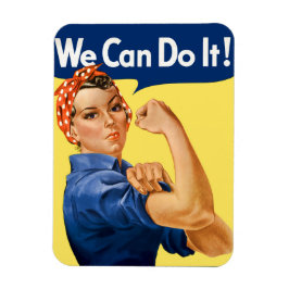Wir können es tun! Rosie the Riveter Magnet