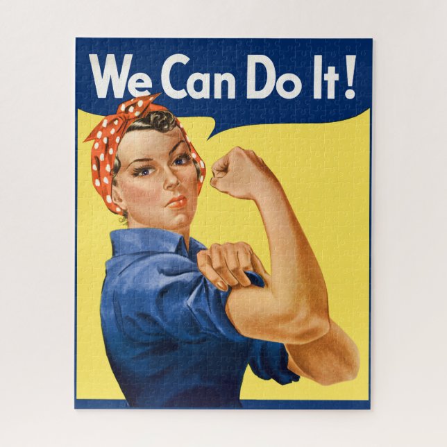 Wir können es tun! Rosie the Riveter Puzzle (Vertikal)