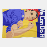 Wir können es tun! Rosie The Riveter WWII Poster
