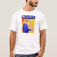 Wir können es tun! Rosie The Riveter WWII Poster