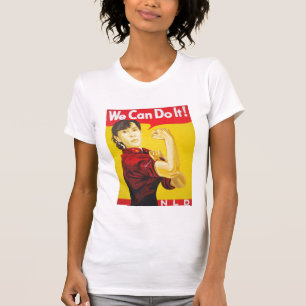 Wir können es tun! - T - Shirt ANG San Suu Kyi