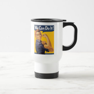 Wir können es tun! - Weiße Auto-Tasse Reisebecher