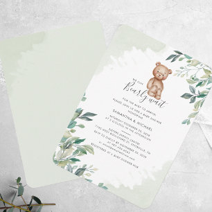 Wir können Eucalyptus Moderne Babydusche frühzeiti Einladung