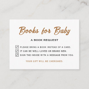 Wir können frühzeitig abwarten Baby Dusche bringen Begleitkarte