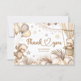 Wir können frühzeitig abwarten Babydusche dank Ihr Karte