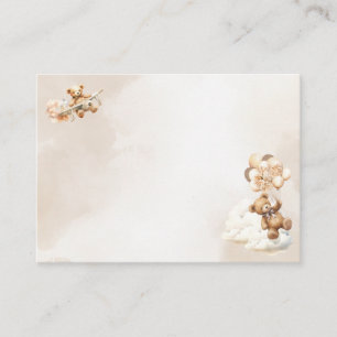 Wir können frühzeitig abwarten BLANK Gender Neutra Begleitkarte